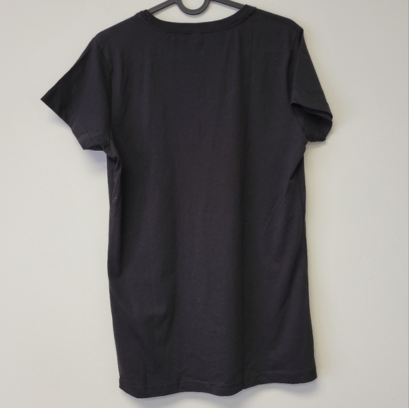 Teeturtle Glow In the Dark Rabbit  Be Different T-Shirt Black XL - Picture 6 of 7